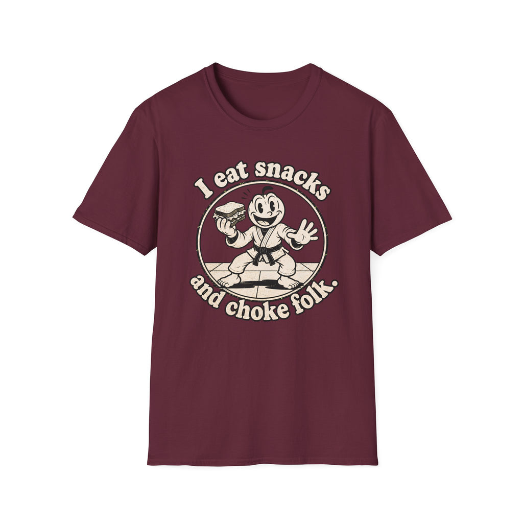 Choke Folk Black Belt T-Shirt