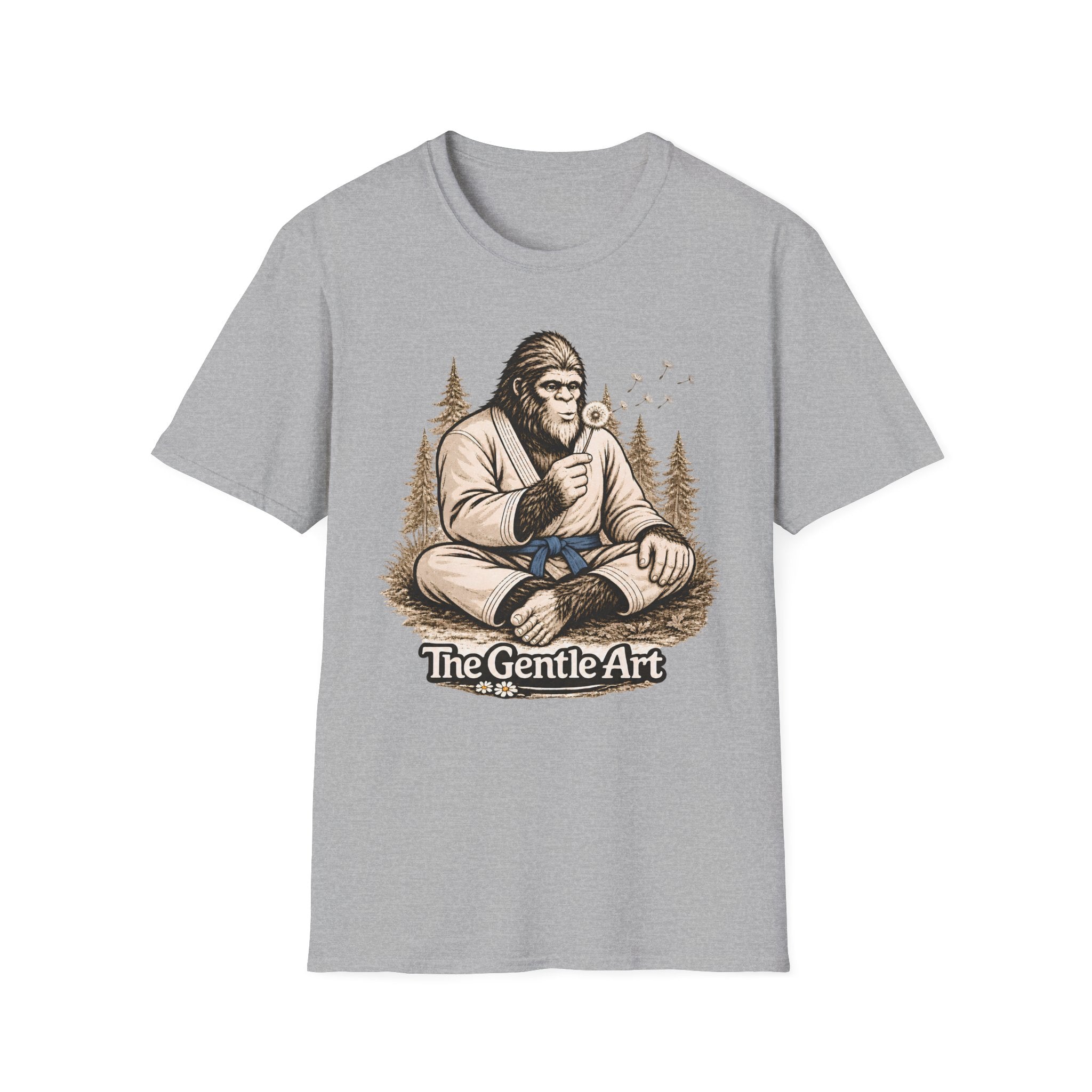 Bigfoot Dandelion Blue Belt T-Shirt
