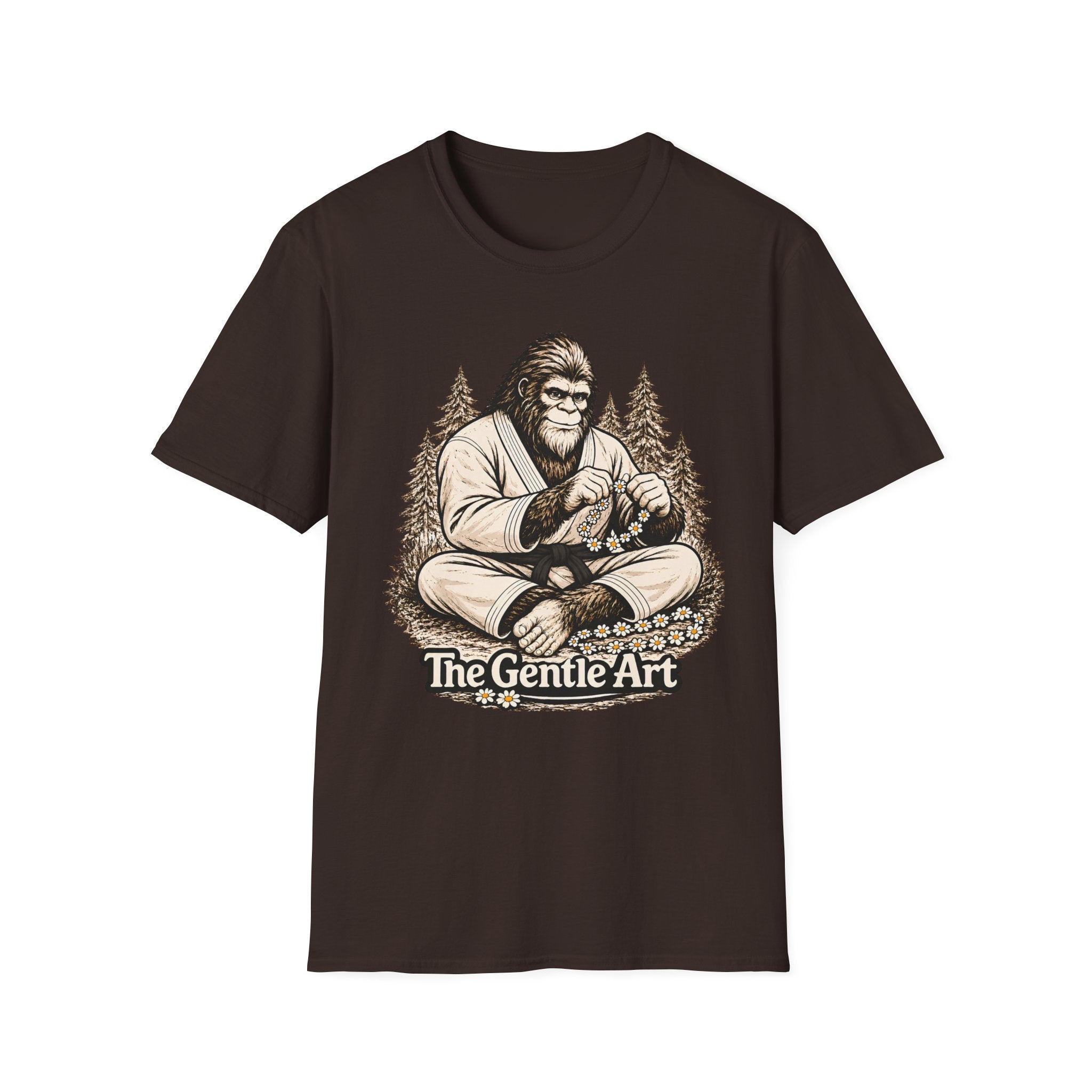 Bigfoot Daisy Black Belt T-Shirt