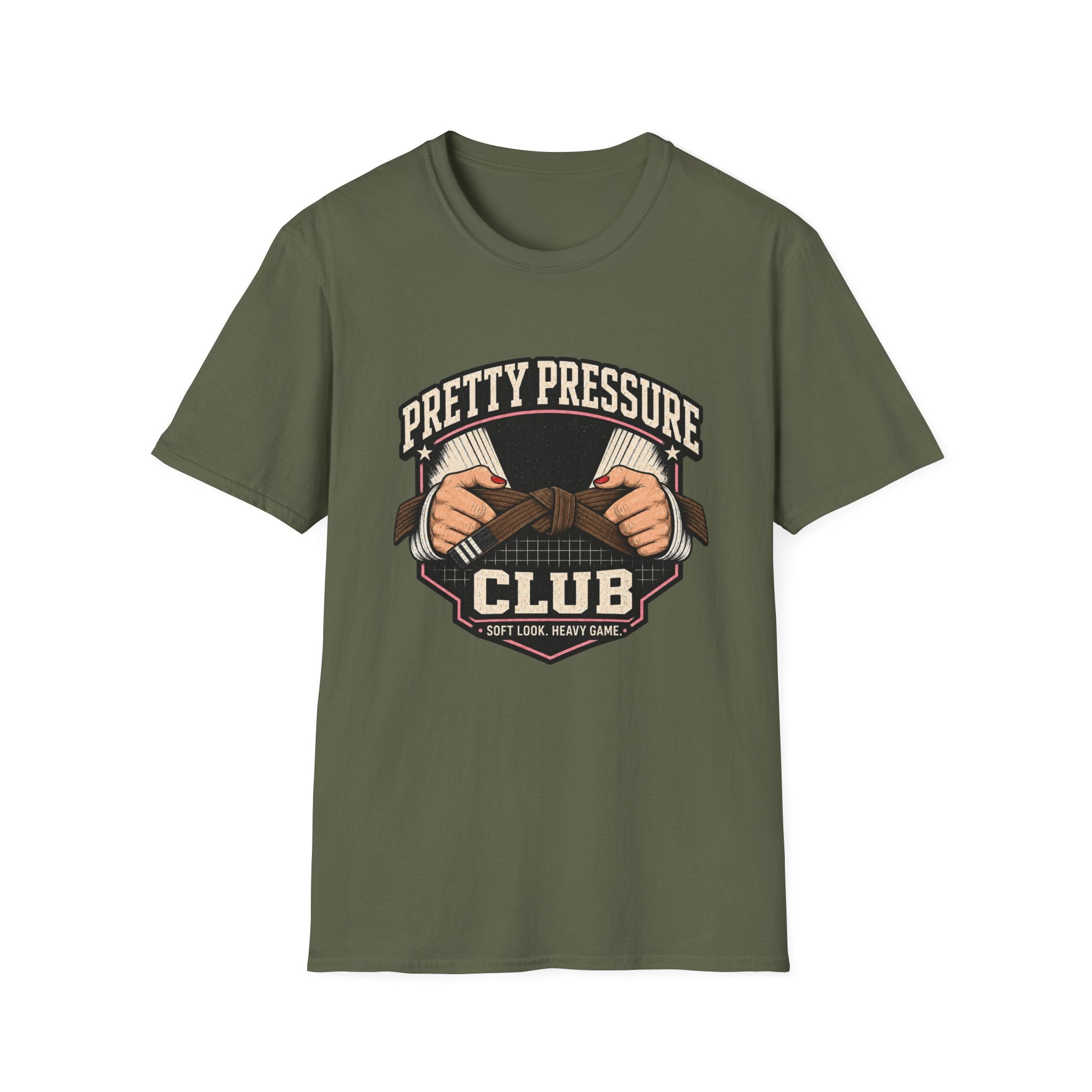 Pretty Pressure Brown Belt T-Shirt