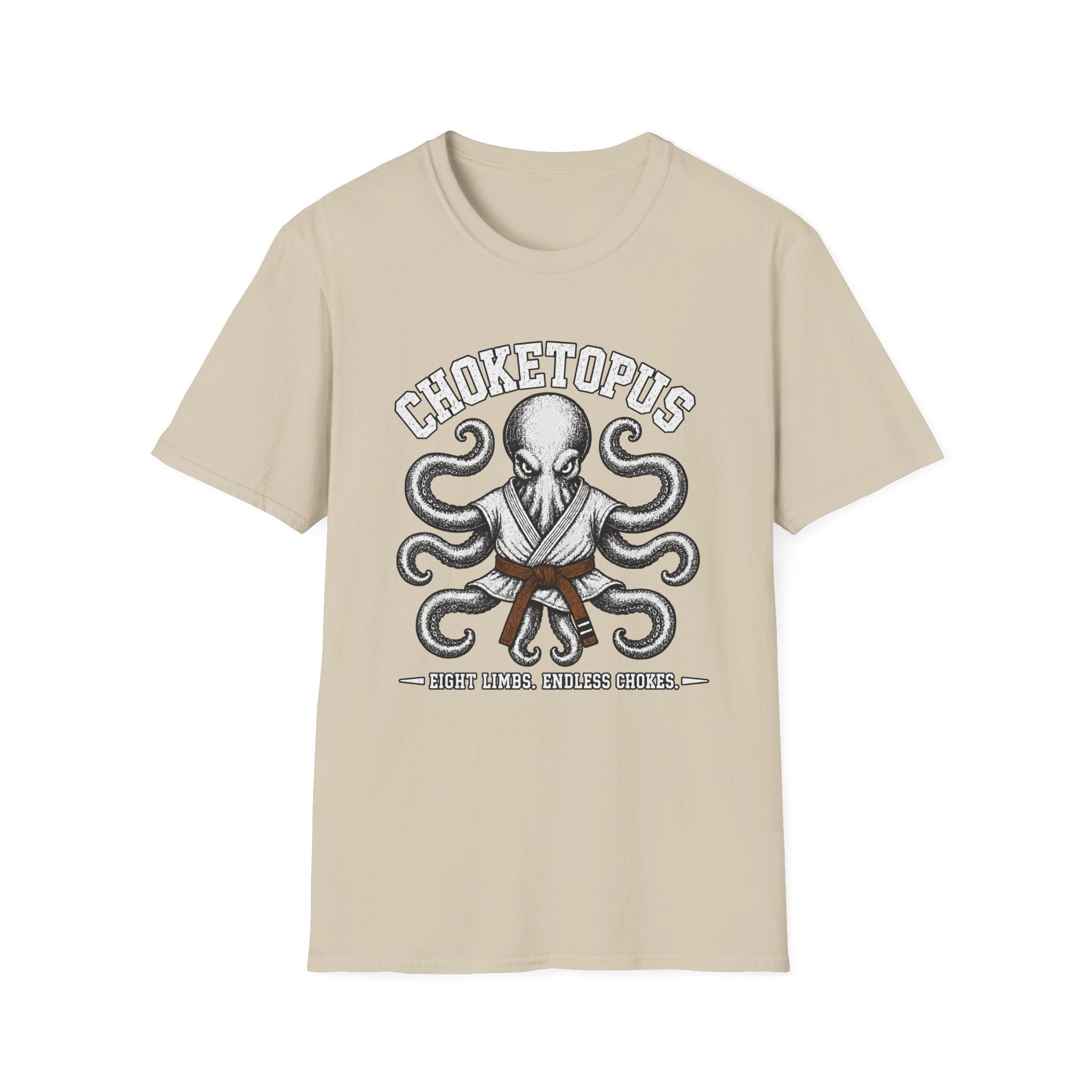 Choketopus Brown Belt T-Shirt