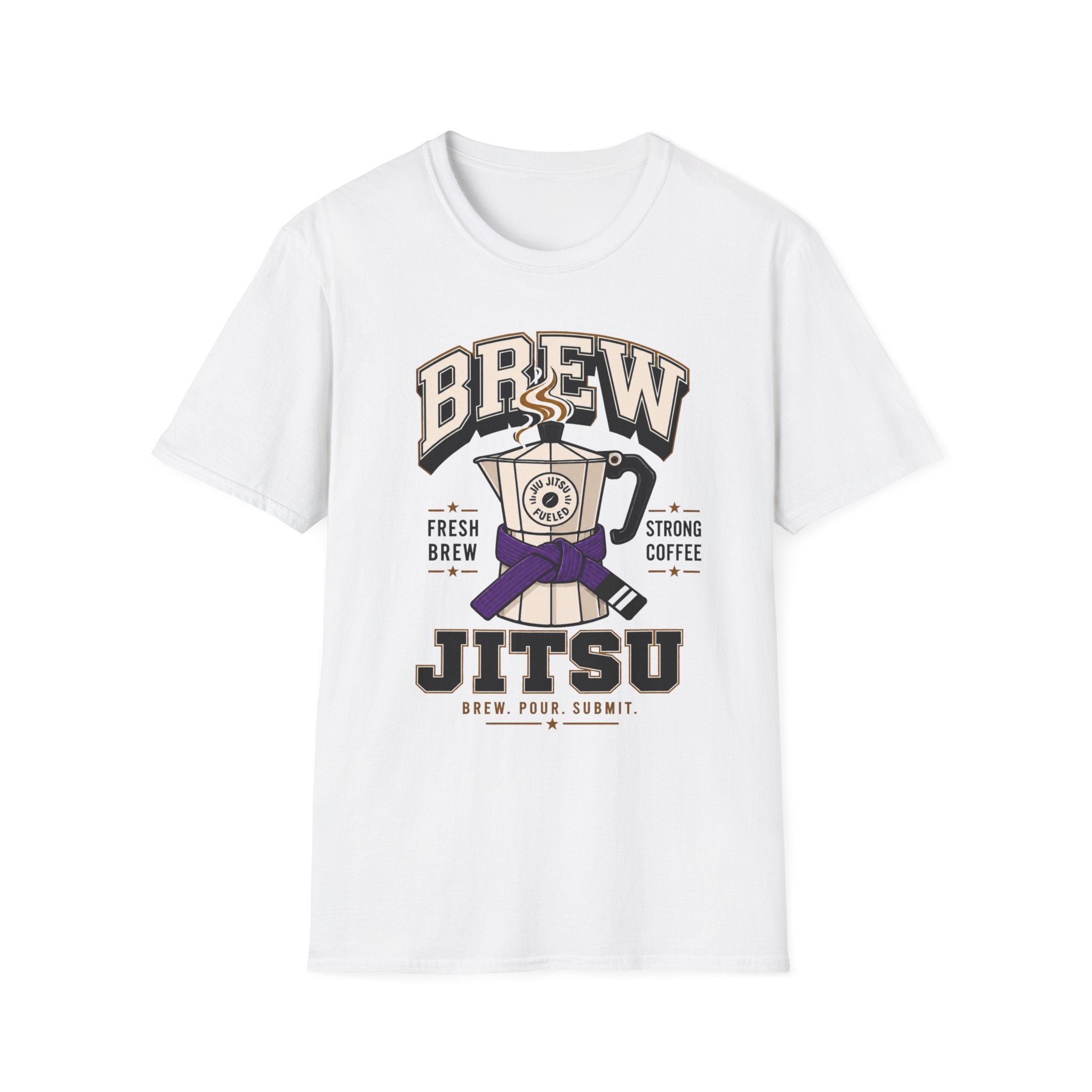Brew Jitsu Purple belts T-Shirt