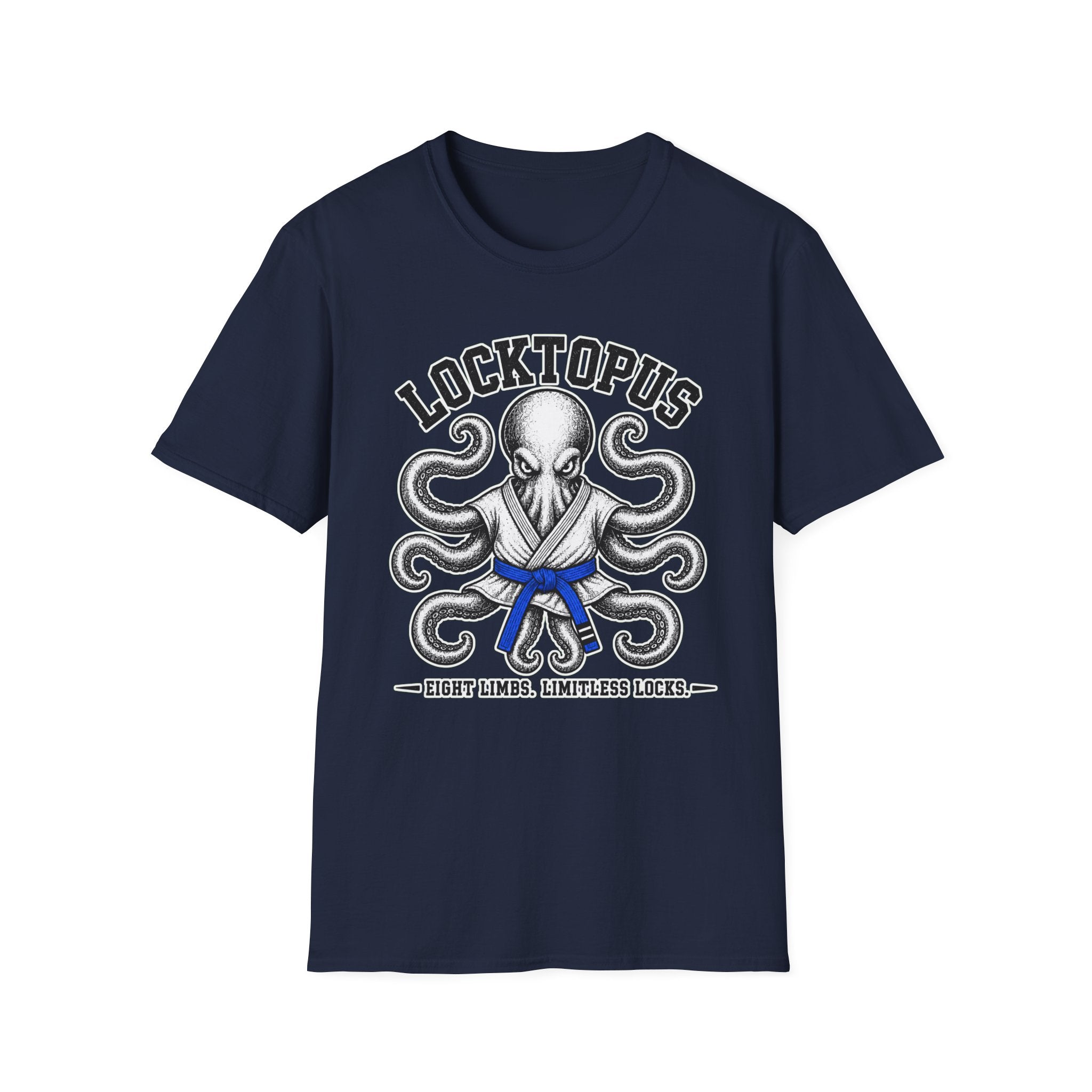 Locktopus Blue Belt T-Shirt