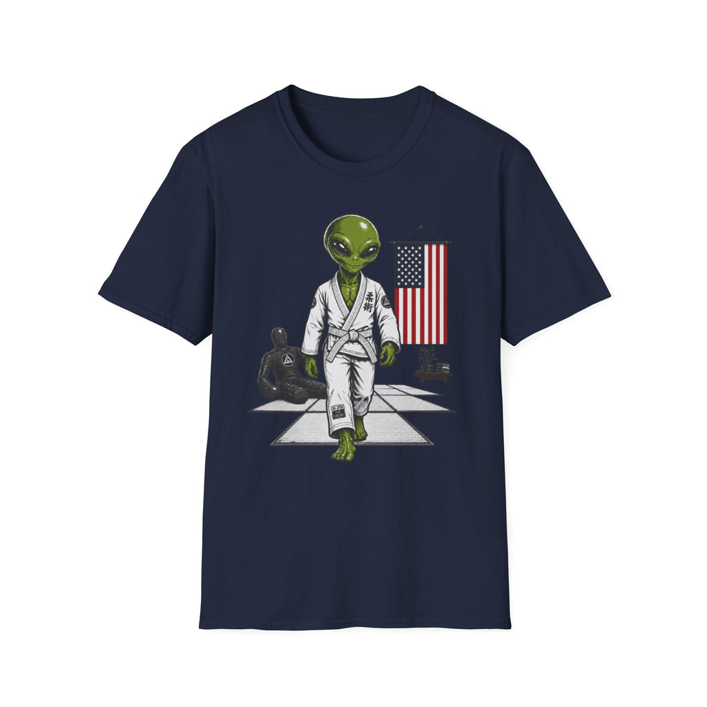 Alien Gym White Belt T-Shirt