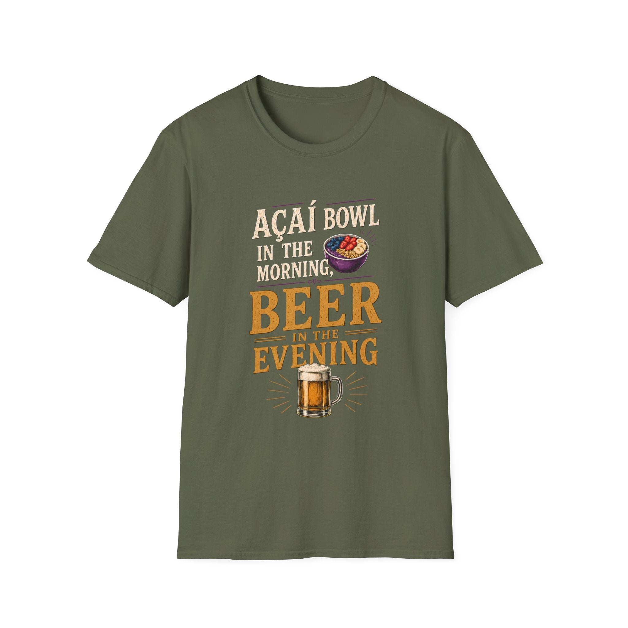 Acai in the Morning Beer T-Shirt
