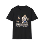 Gamer by Day Blue Belt T-Shirt