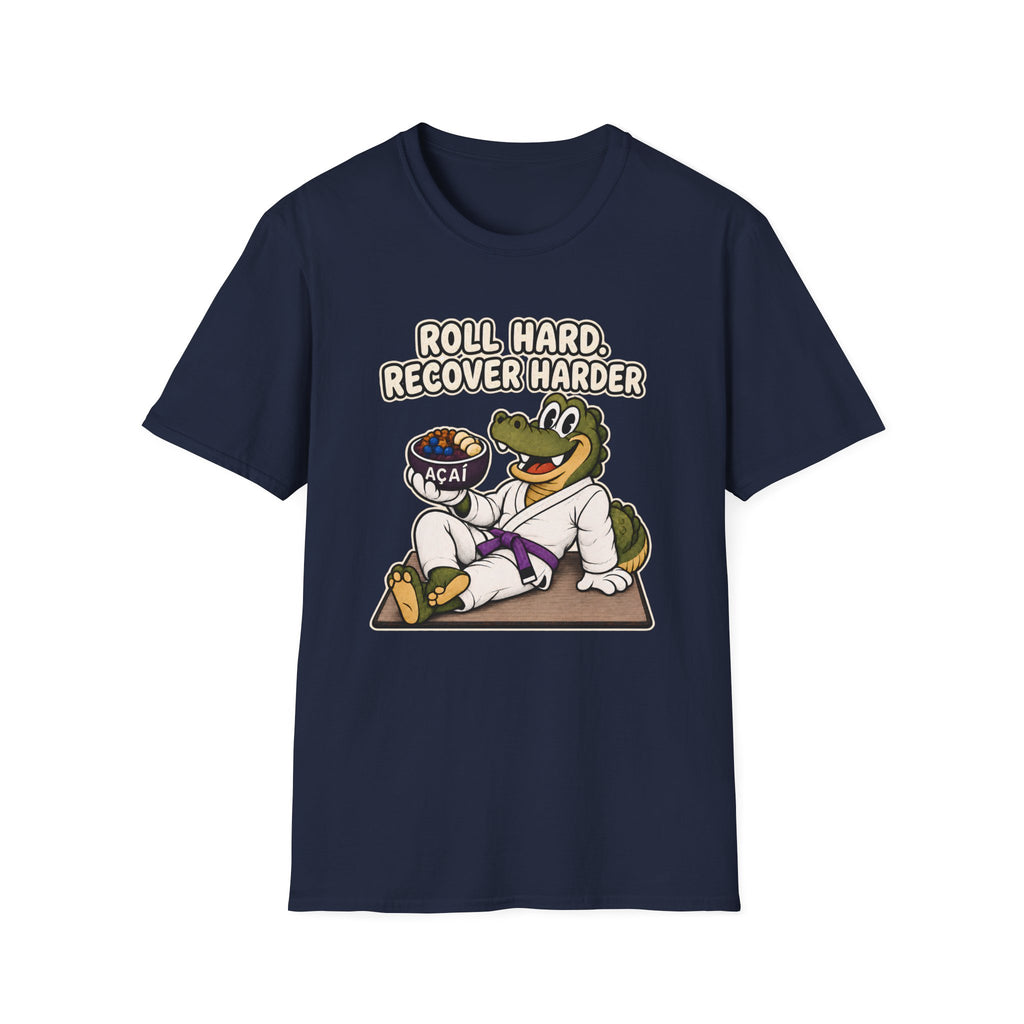 Roll Hard Purple Belt T-Shirt