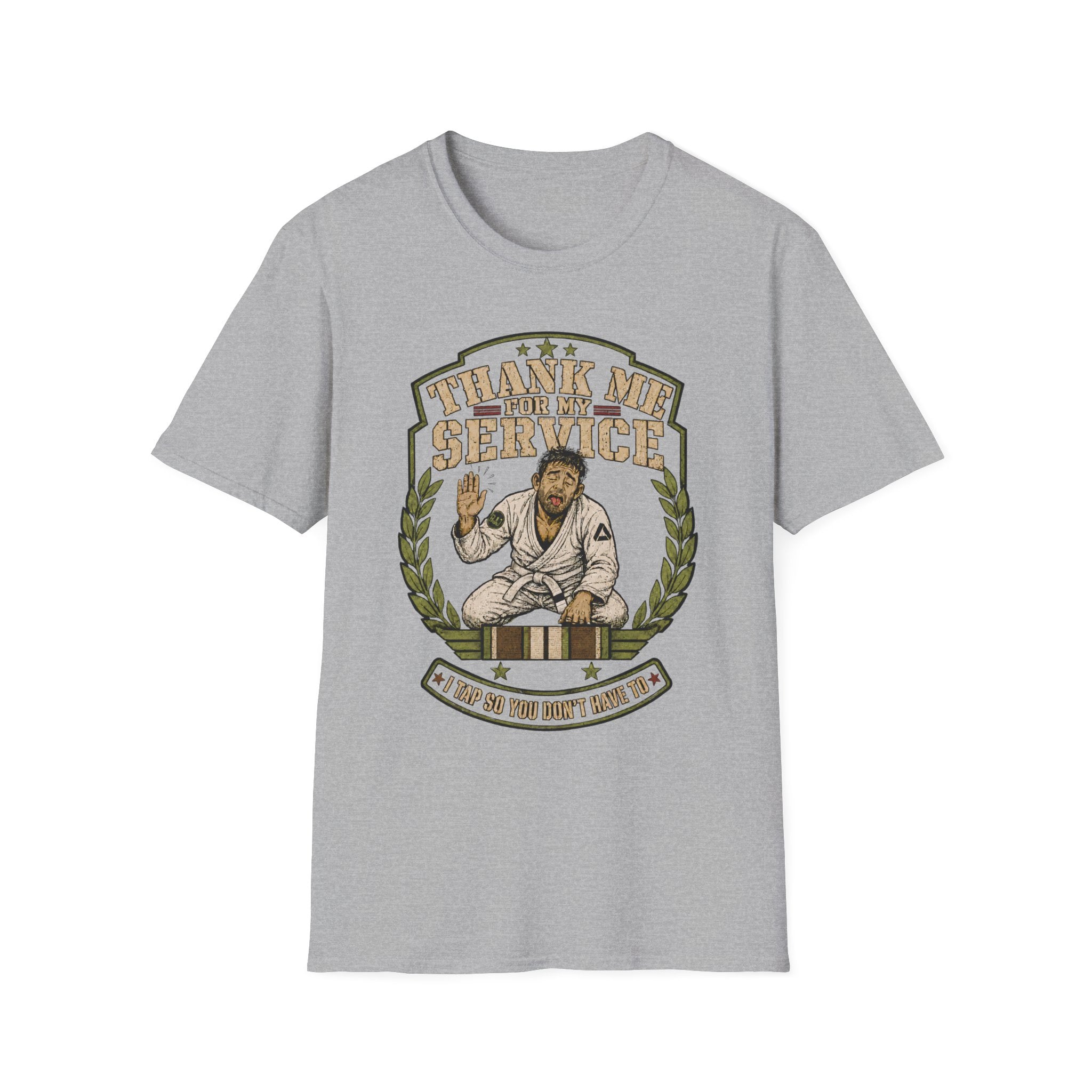 Thank me White Belt T-Shirt