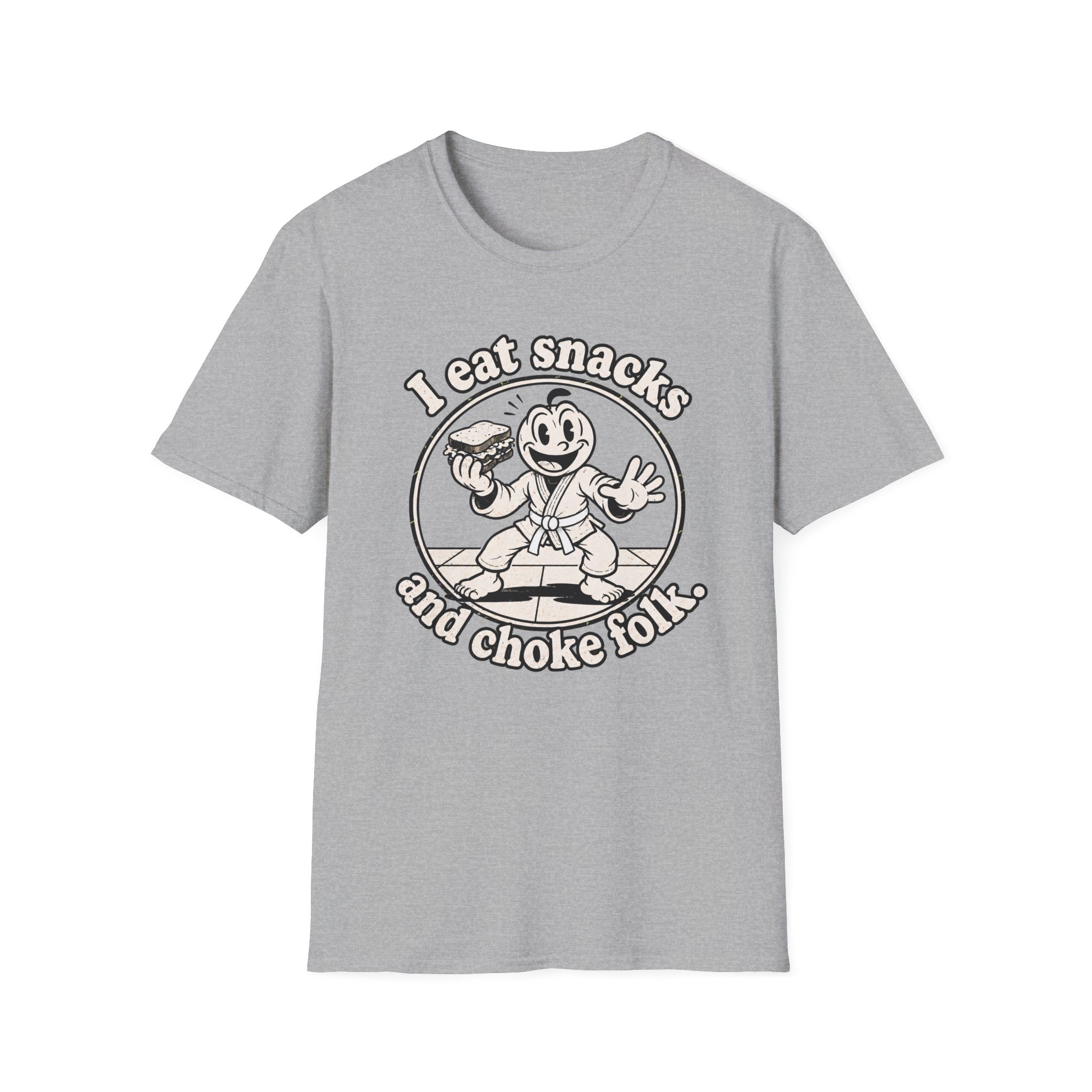 Choke Folk White Belt T-Shirt