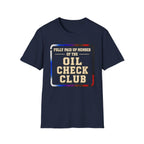 Paid Up Oil Check T-Shirt