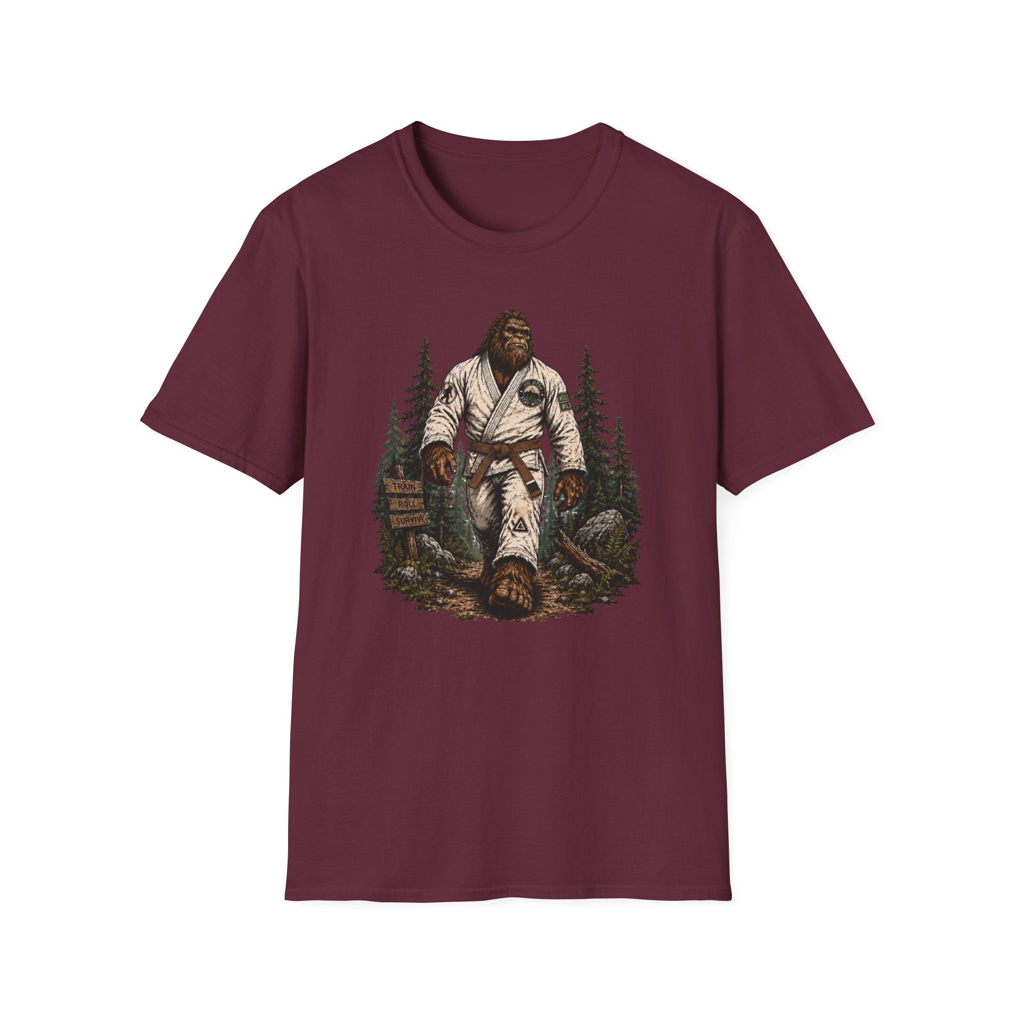 Bigfoot Forrest Brown Belt T-Shirt