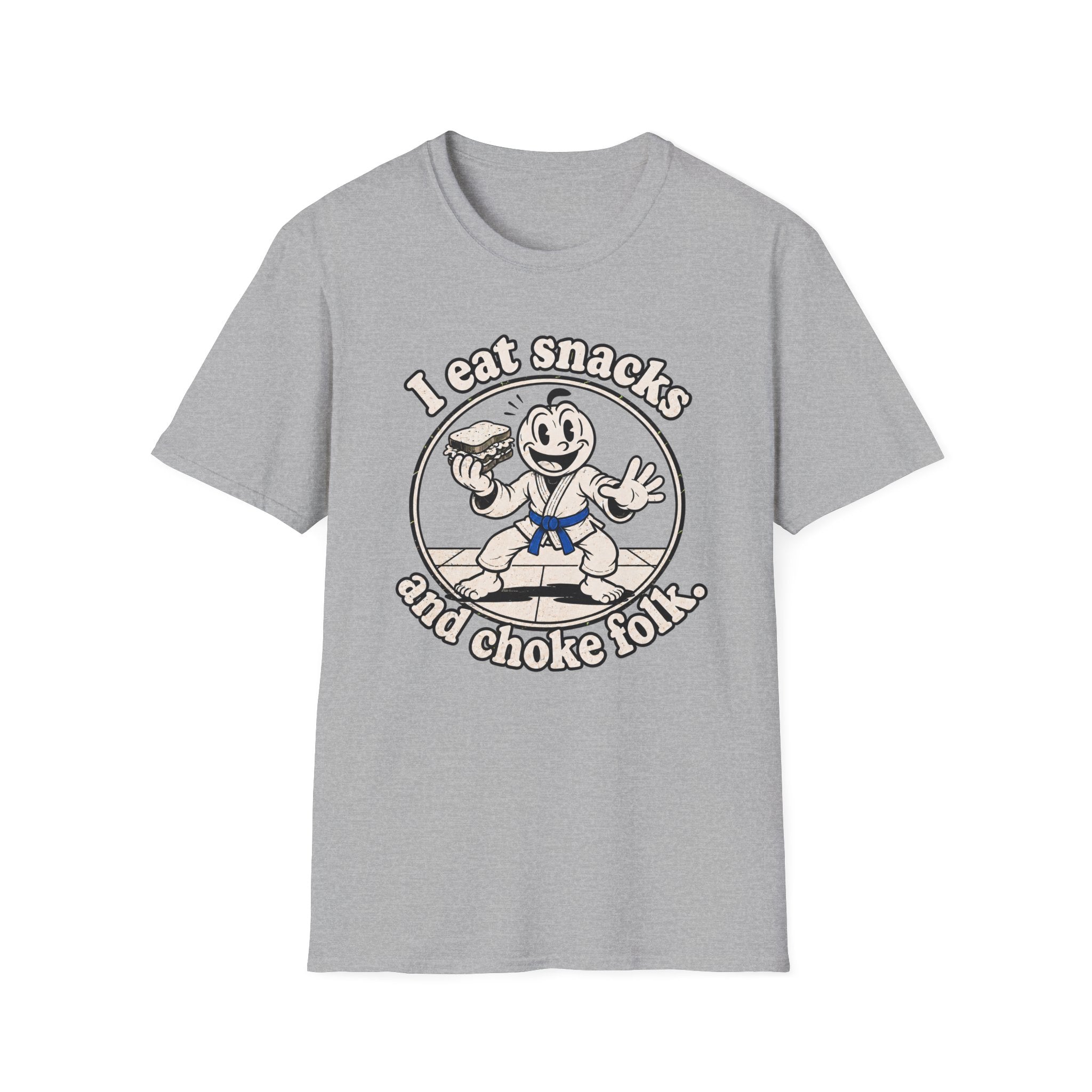 Choke Folk Blue Belt T-Shirt