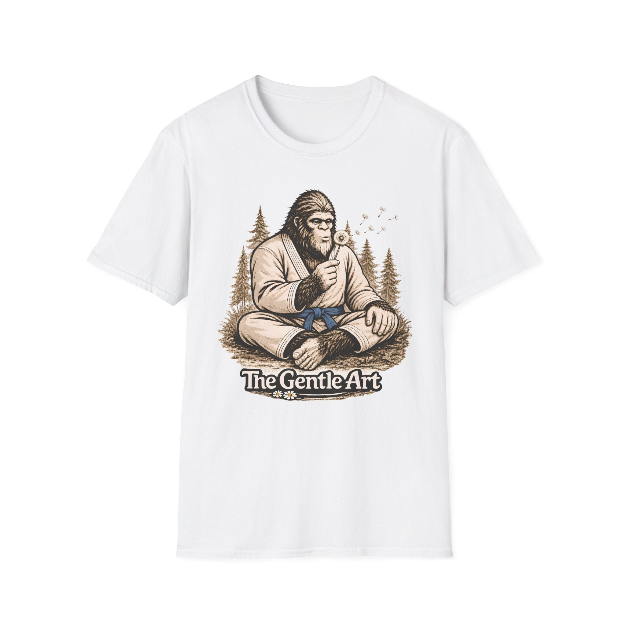 Bigfoot Dandelion Blue Belt T-Shirt