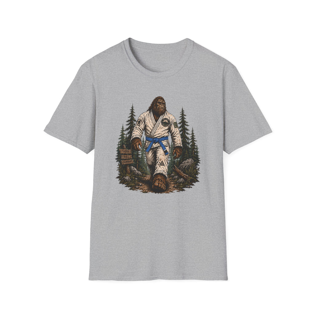 Bigfoot Forrest Blue Belt T-Shirt