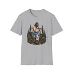 Bigfoot Forrest Blue Belt T-Shirt