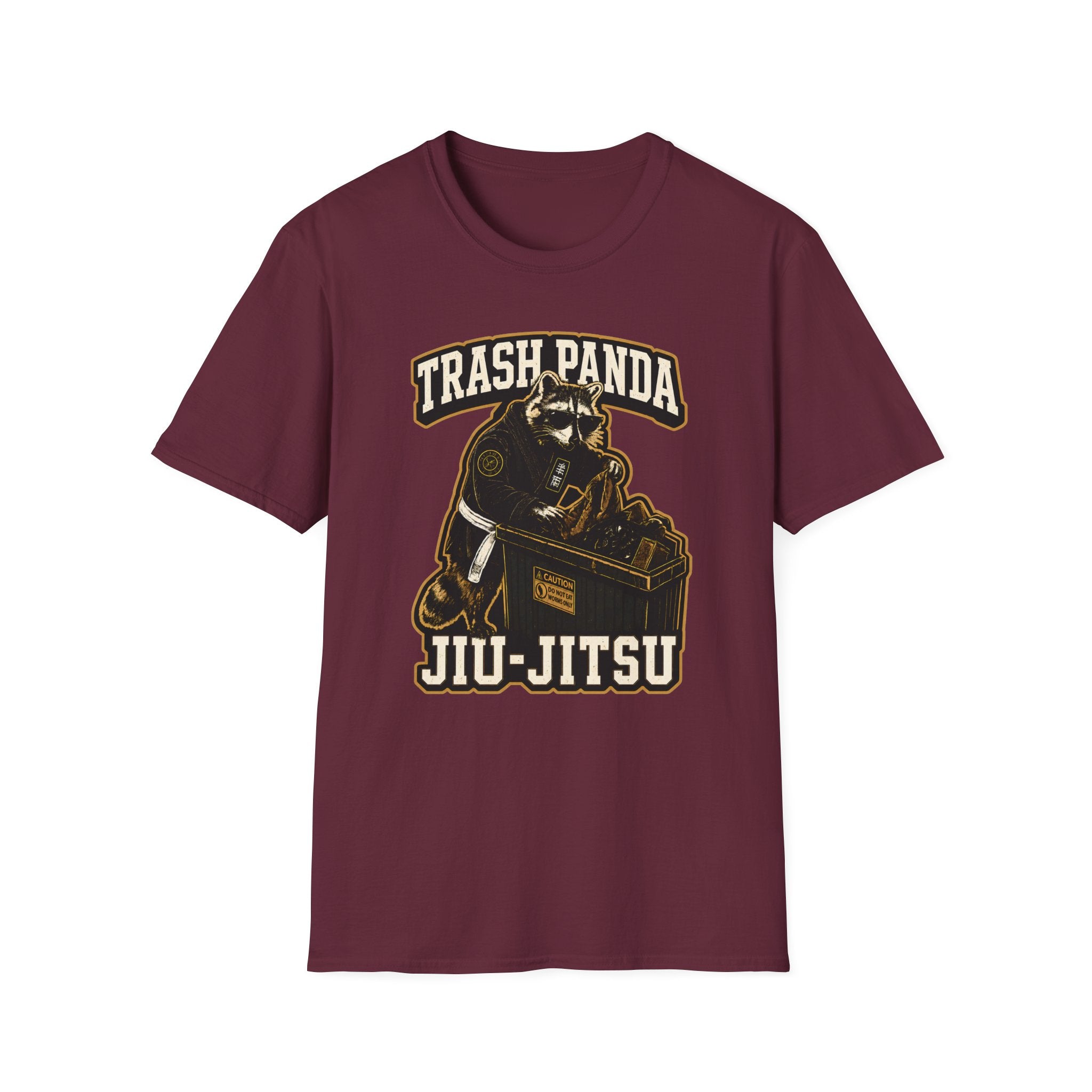 Trash Panda White Belt T-Shirt