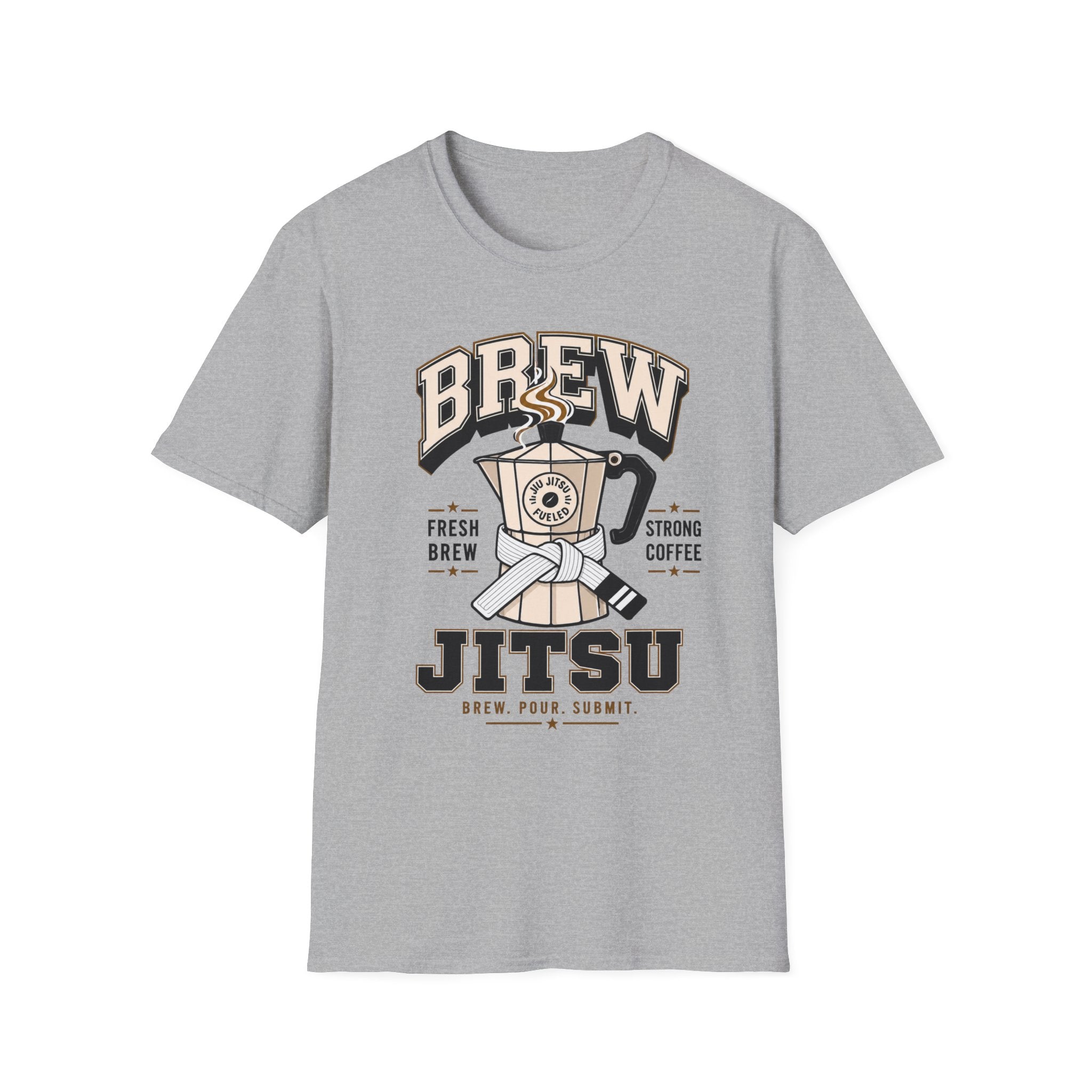 Brew Jitsu White belts T-Shirt