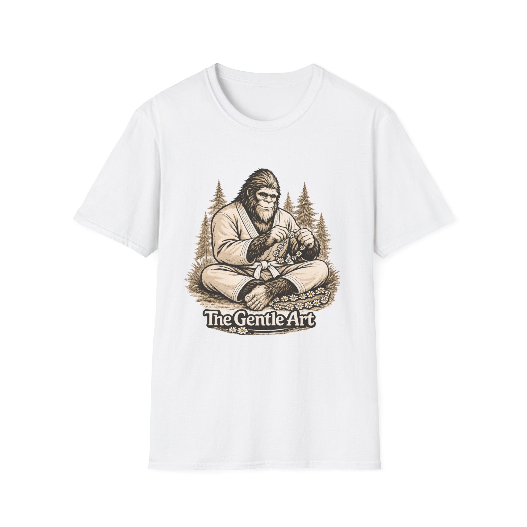 Bigfoot Daisy White Belt T-Shirt