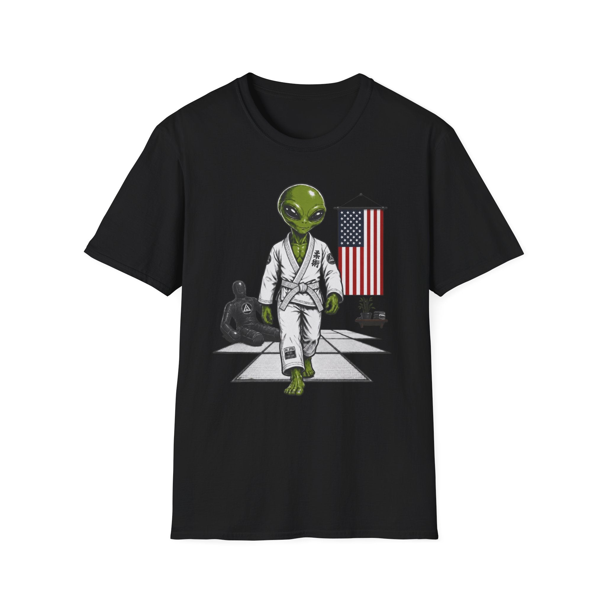 Alien Gym White Belt T-Shirt