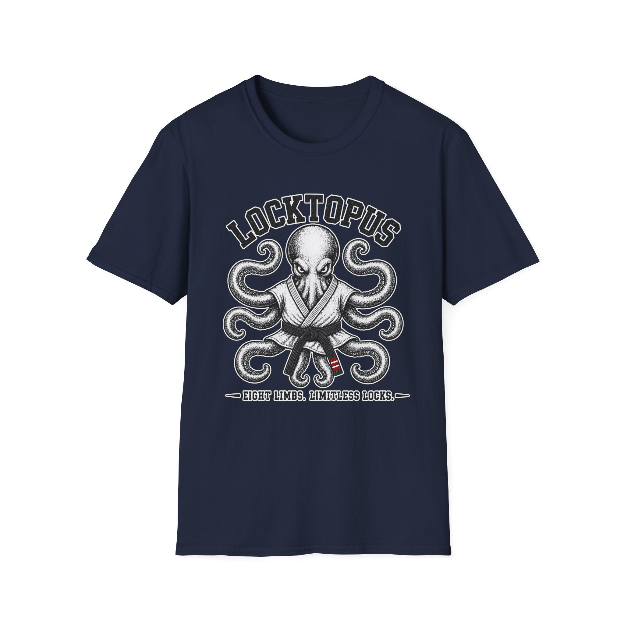 Locktopus Black Belt T-Shirt