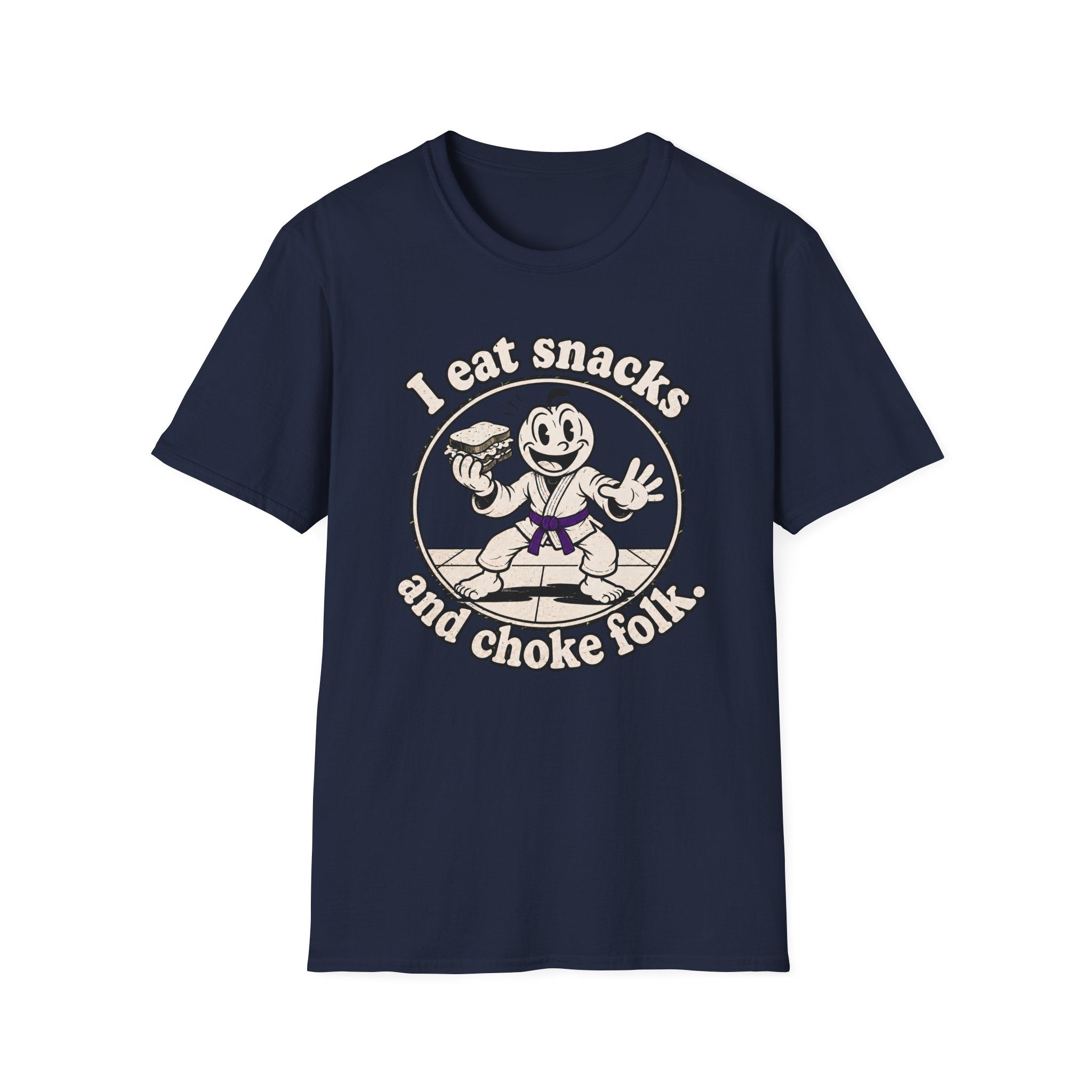 Choke Folk Purple Belt T-Shirt