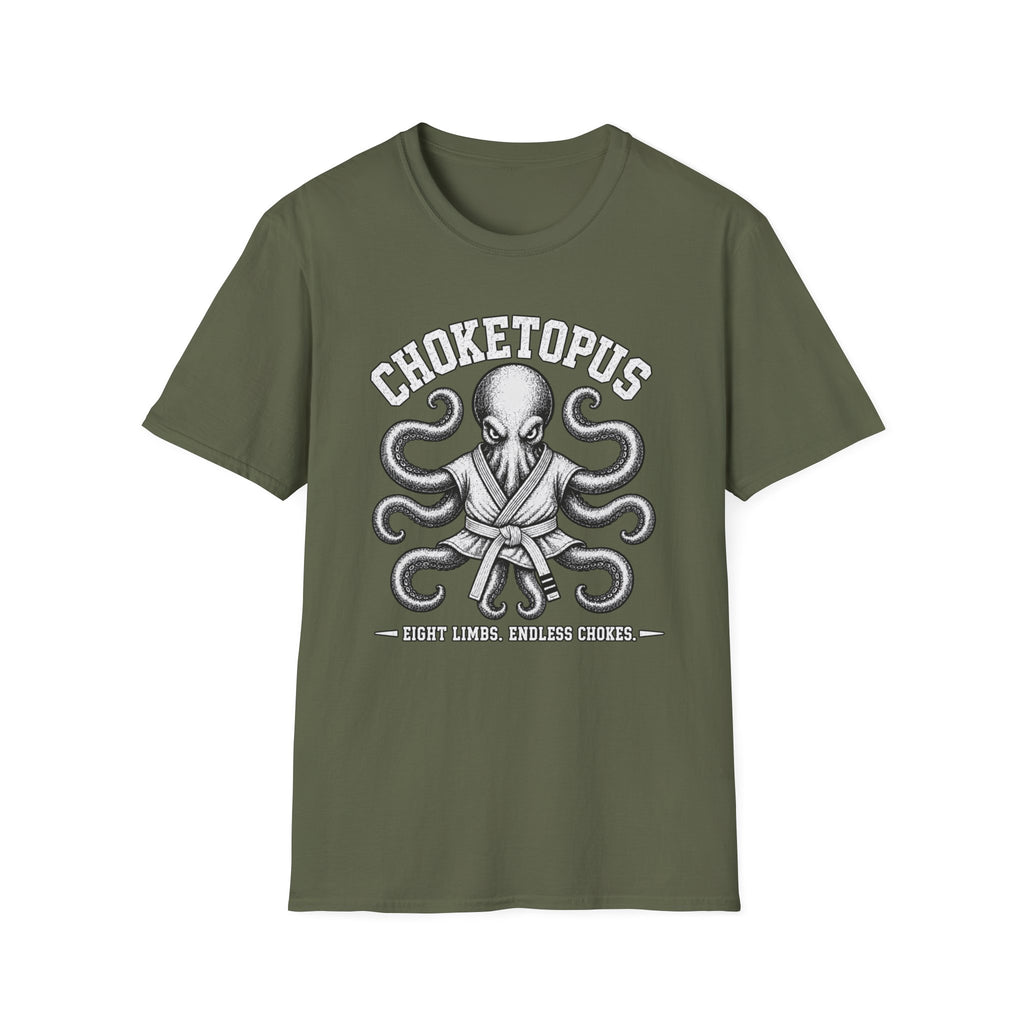 Choketopus White Belt T-Shirt