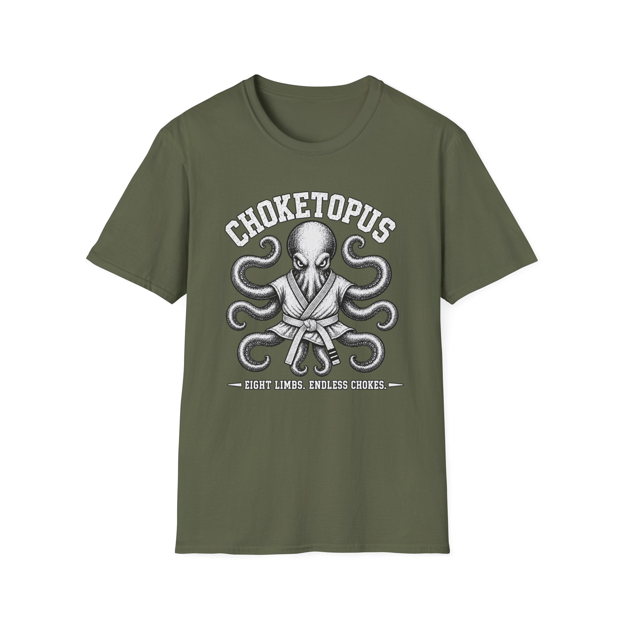 Choketopus White Belt T-Shirt