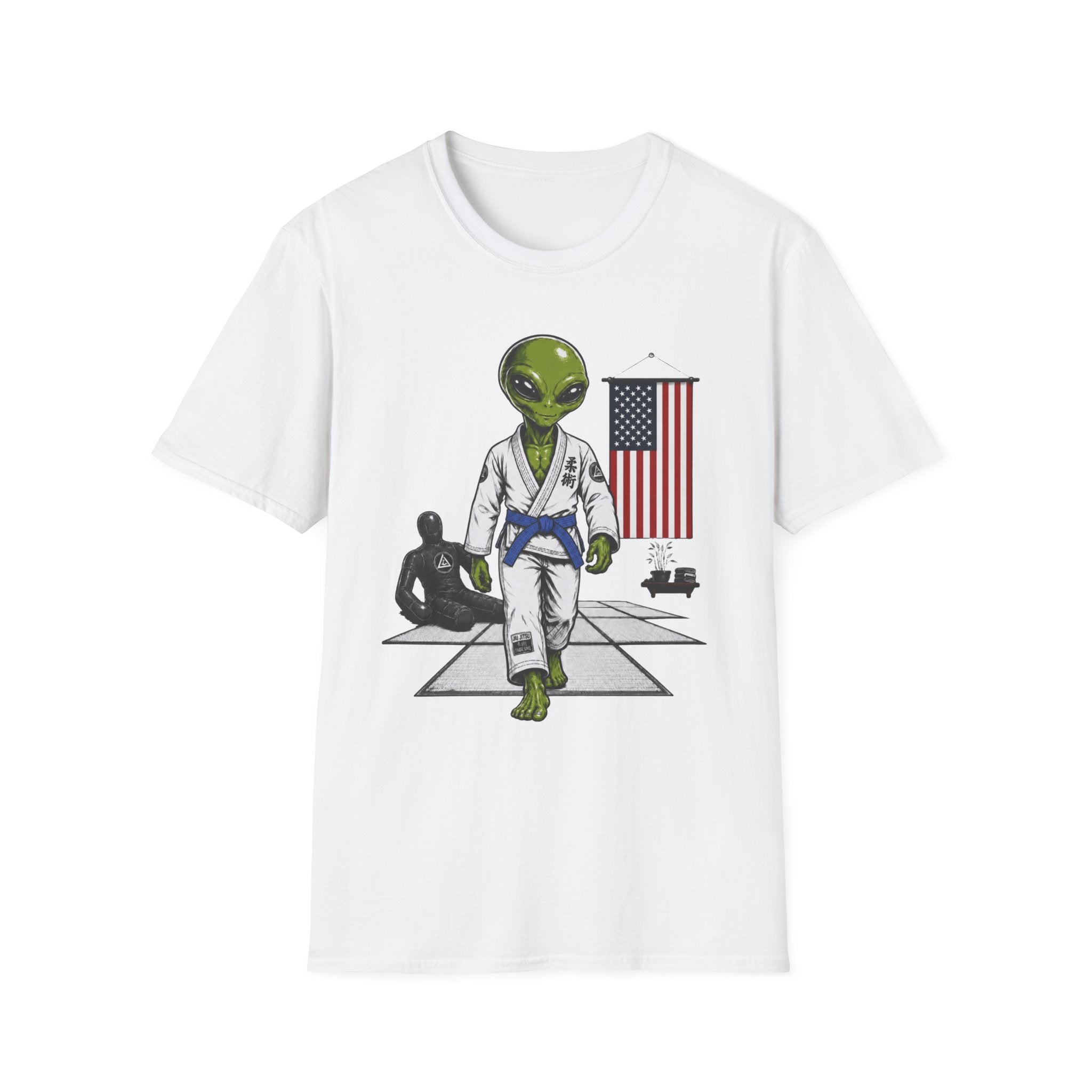 Alien Gym Blue Belt T-Shirt
