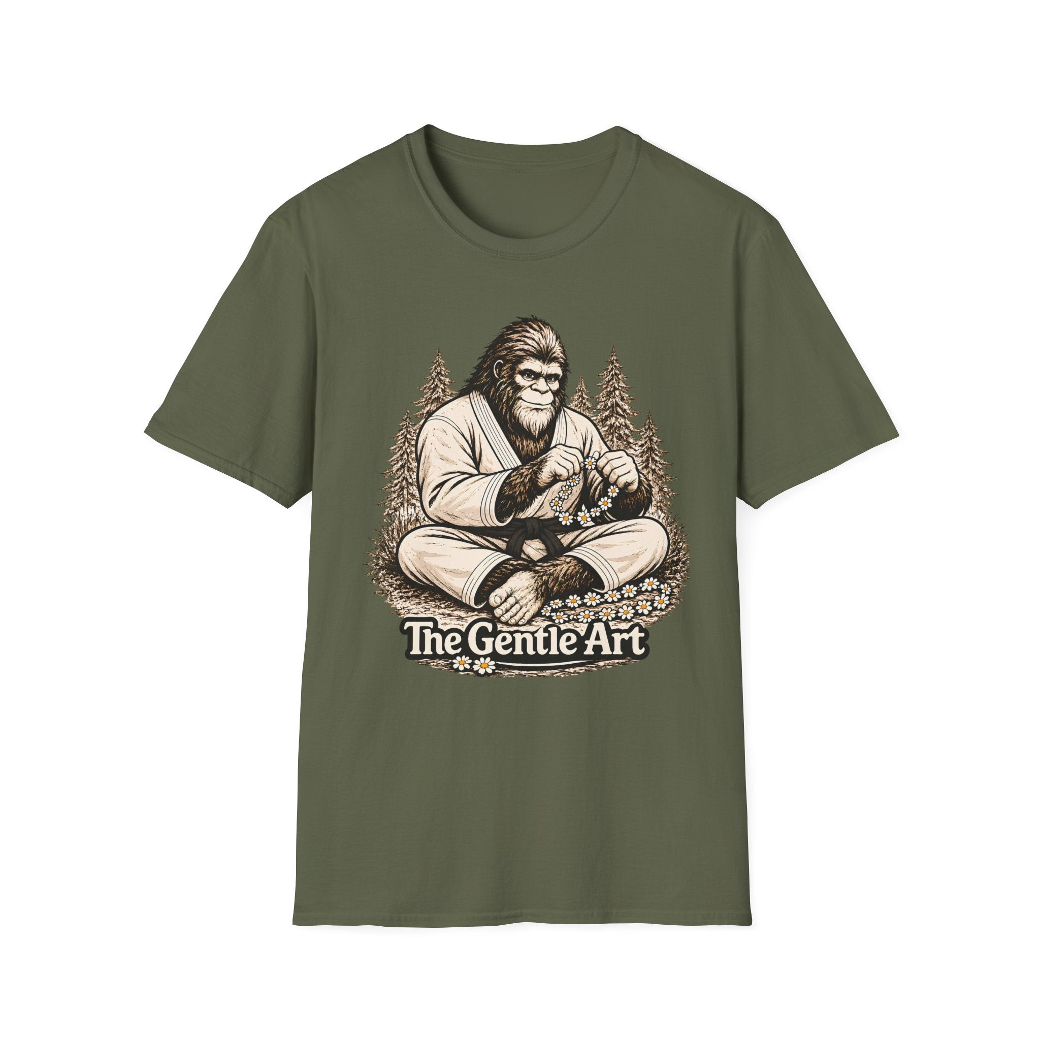 Bigfoot Daisy Black Belt T-Shirt