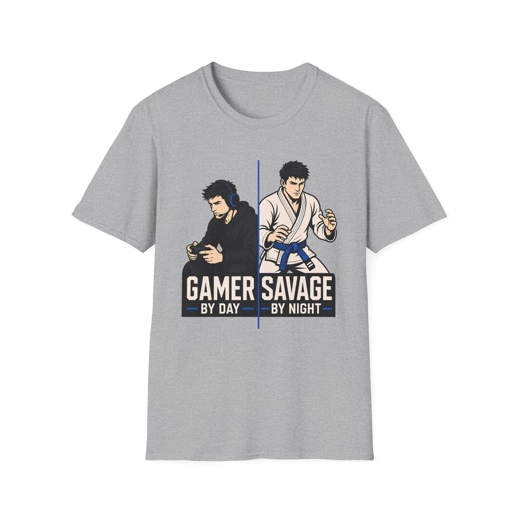 Gamer by Day Blue Belt T-Shirt