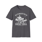 Not to brag M White Belt T-Shirt