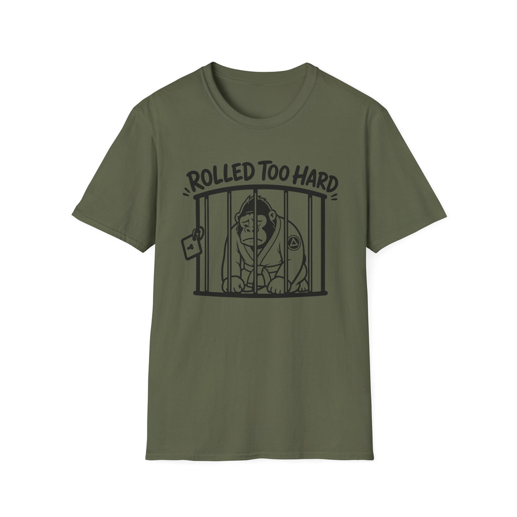 Rolled too Hard White Belt T-Shirt
