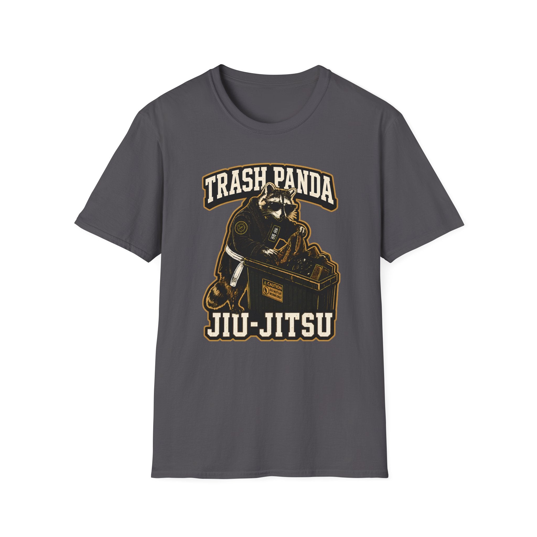 Trash Panda White Belt T-Shirt