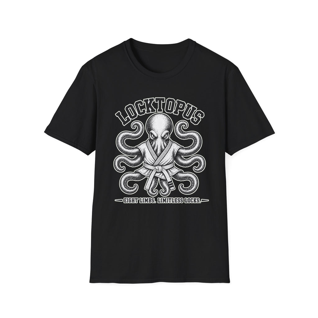 Locktopus White Belt T-Shirt