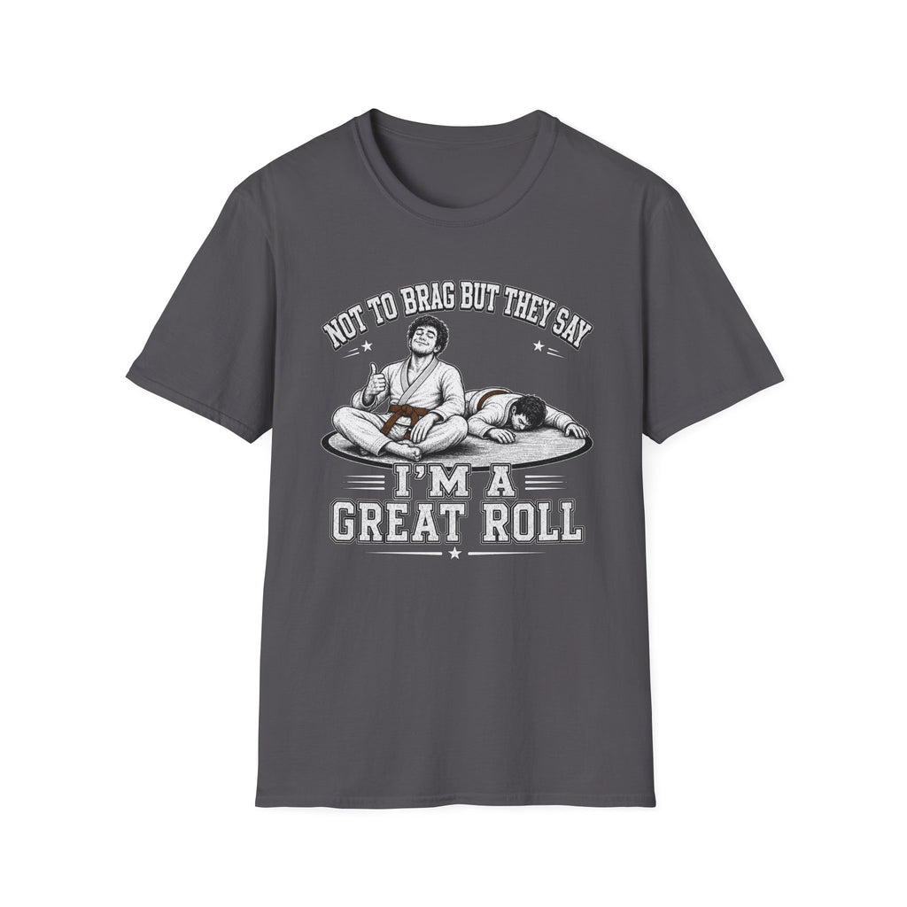 Not to brag M Brown Belt T-Shirt