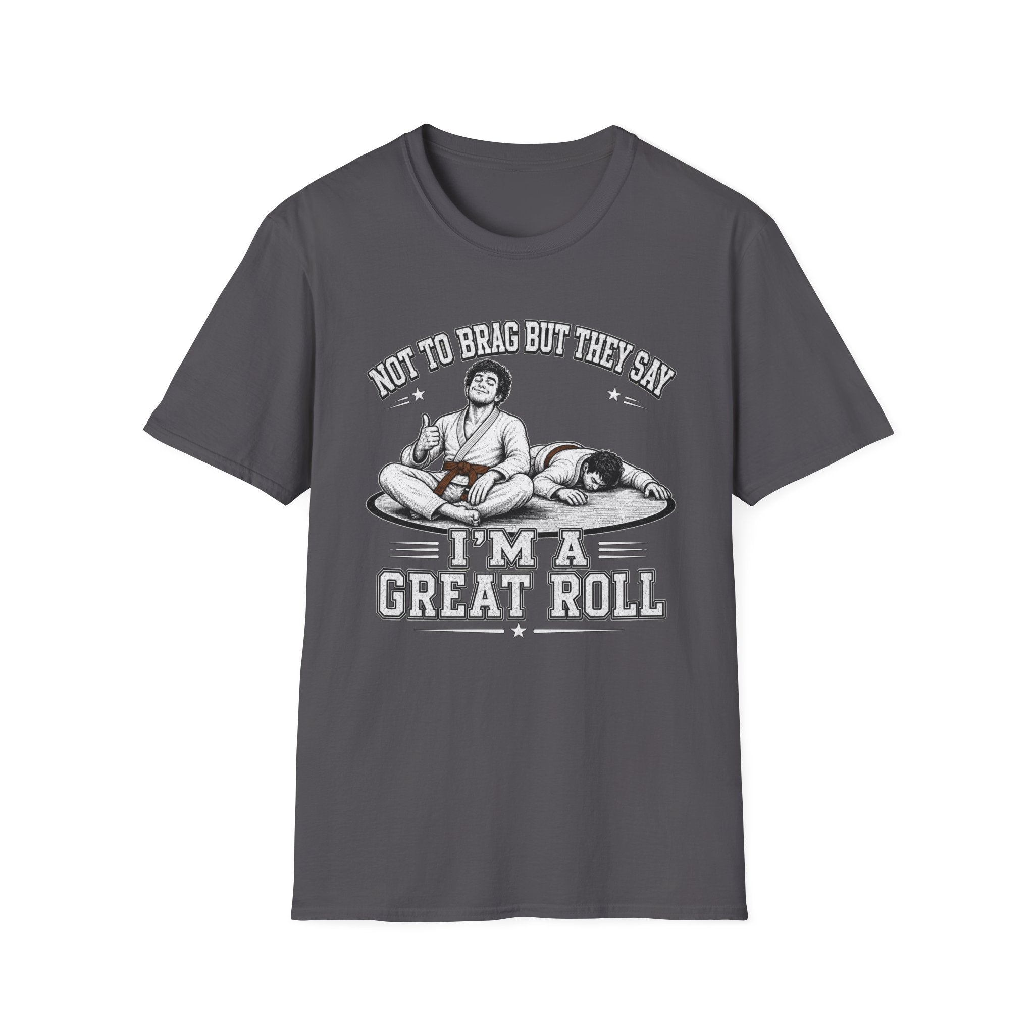 Not to brag M Brown Belt T-Shirt