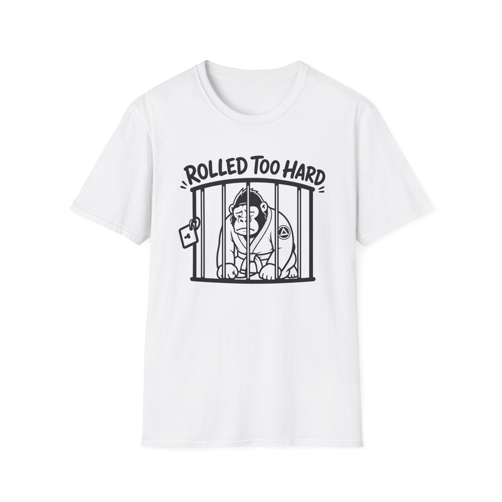 Rolled too Hard White Belt T-Shirt