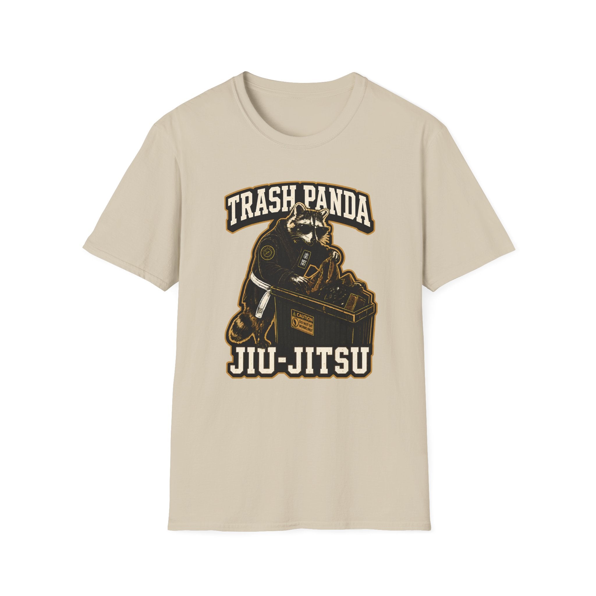 Trash Panda White Belt T-Shirt