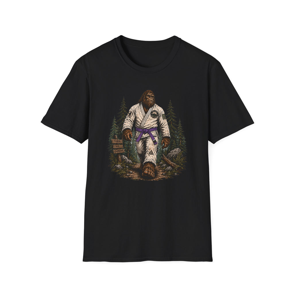 Bigfoot Forrest Purple Belt T-Shirt