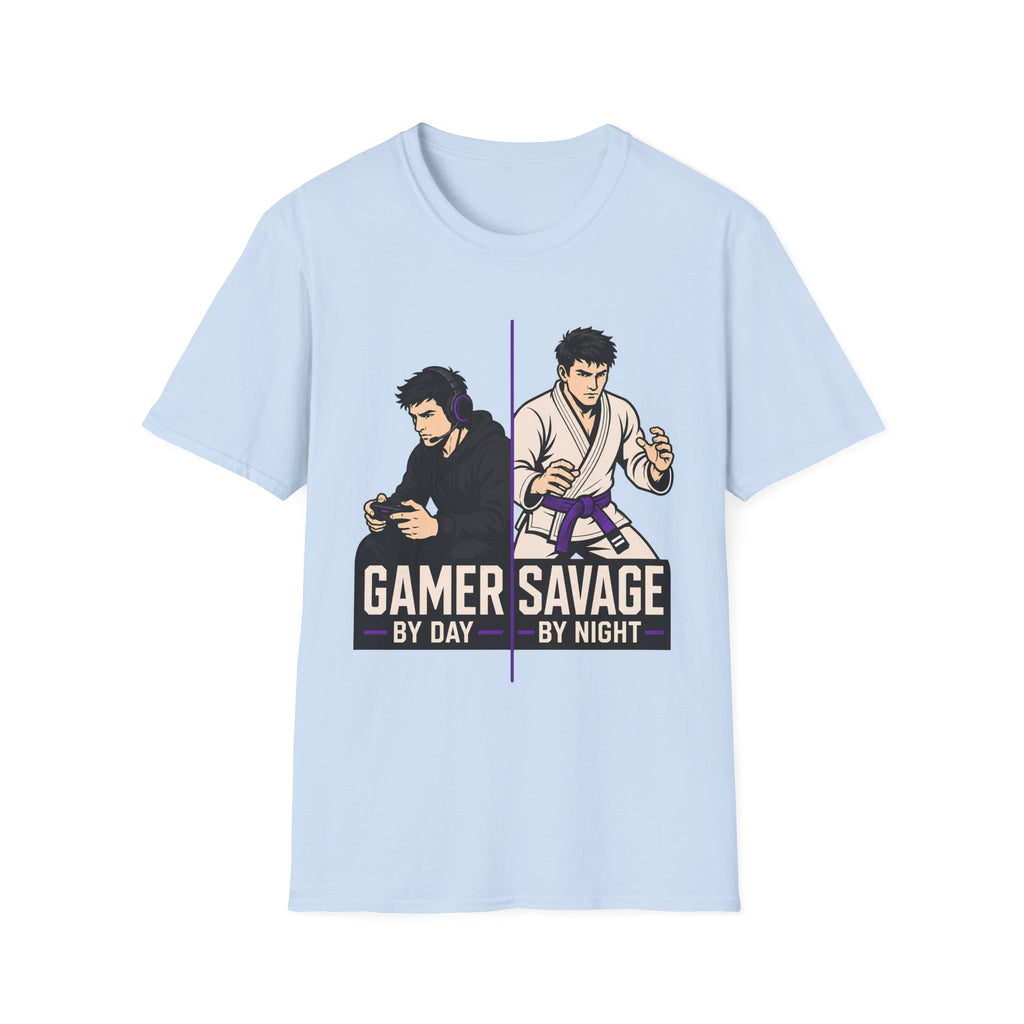 Gamer by Day Purple Belt T-Shirt