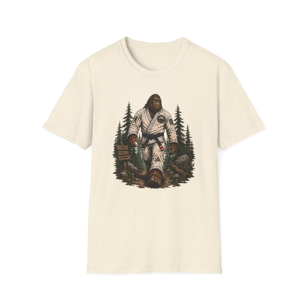 Bigfoot Forrest Black Belt T-Shirt