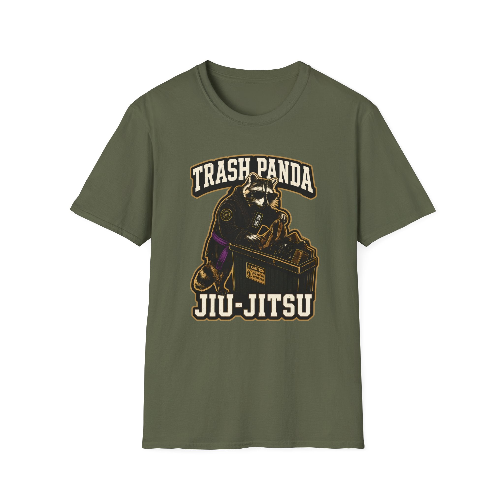 Trash Panda Purple Belt T-Shirt
