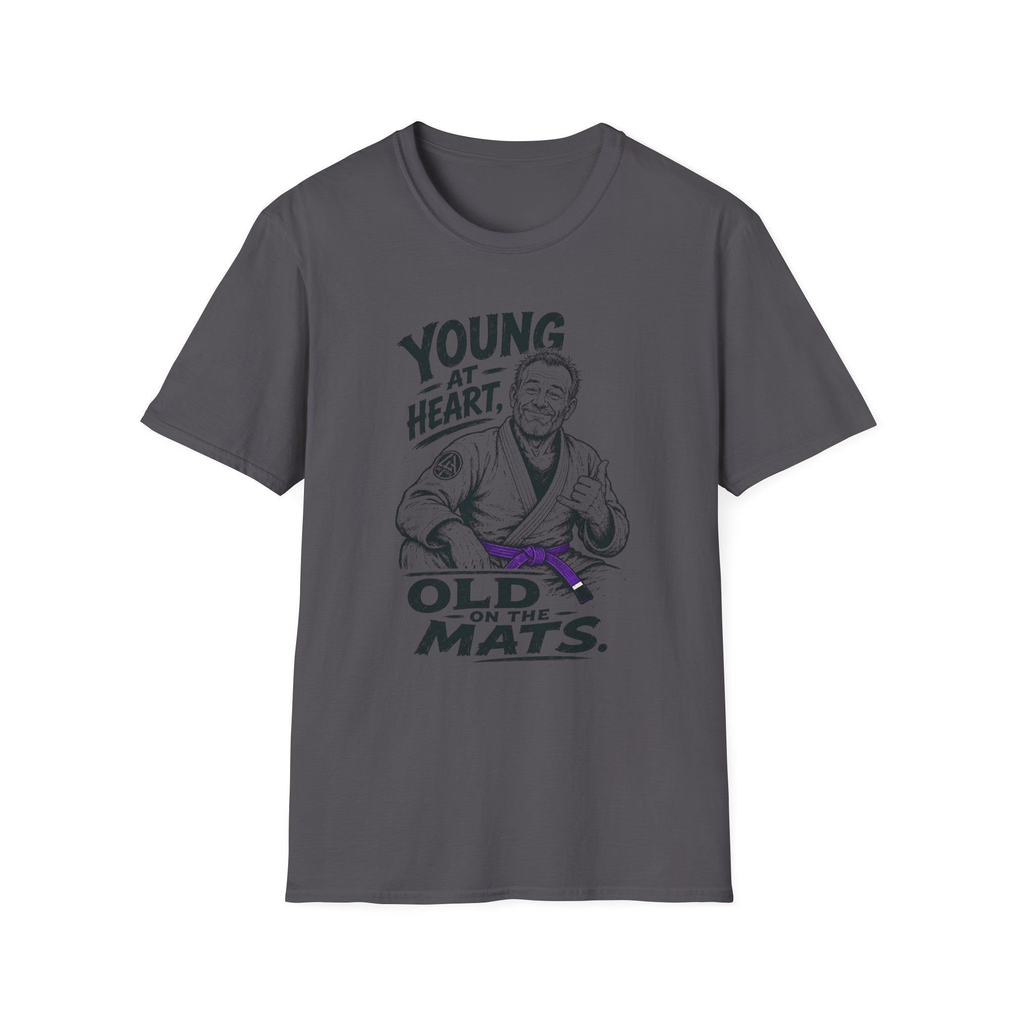 Young at Heart Purple Belt T-Shirt