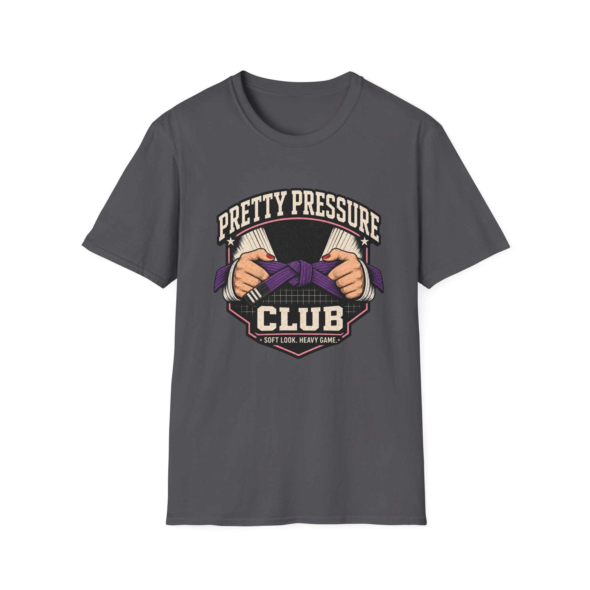 Pretty Pressure White Belt T-Shirt