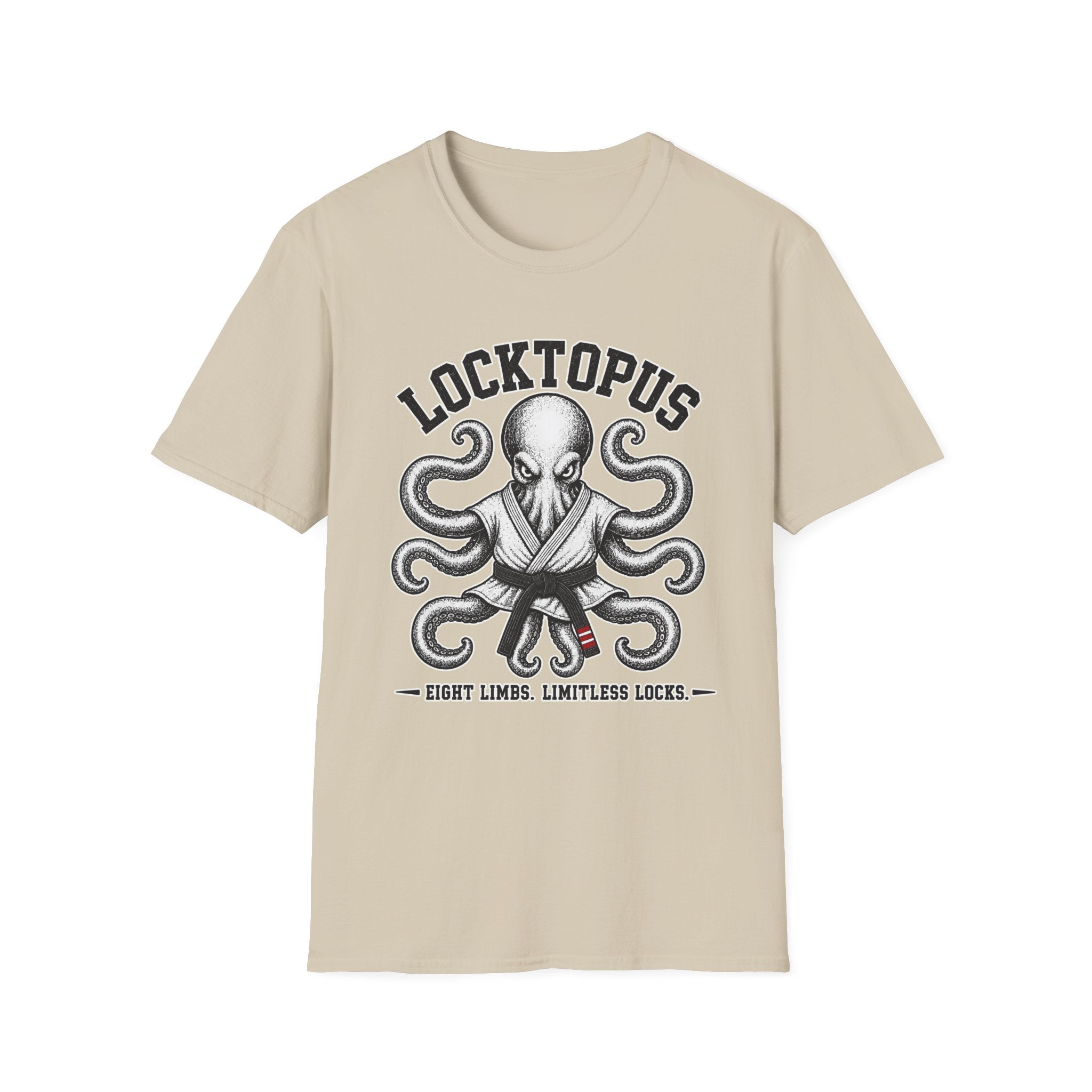 Locktopus Black Belt T-Shirt