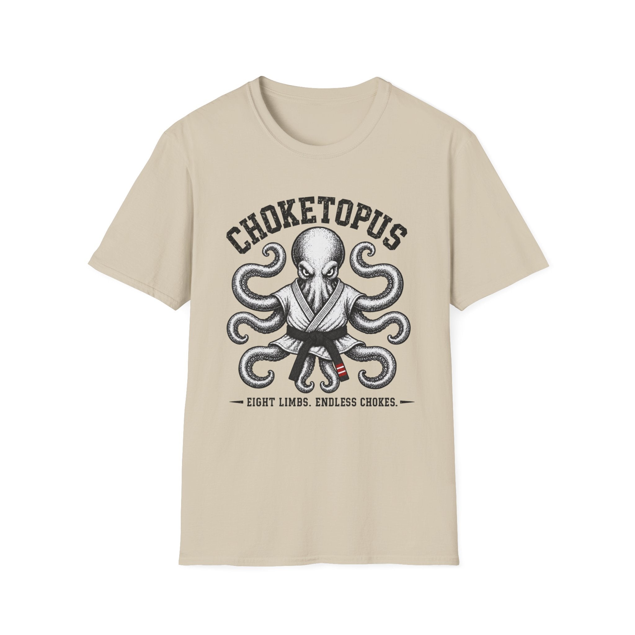 Choketopus Black Belt T-Shirt