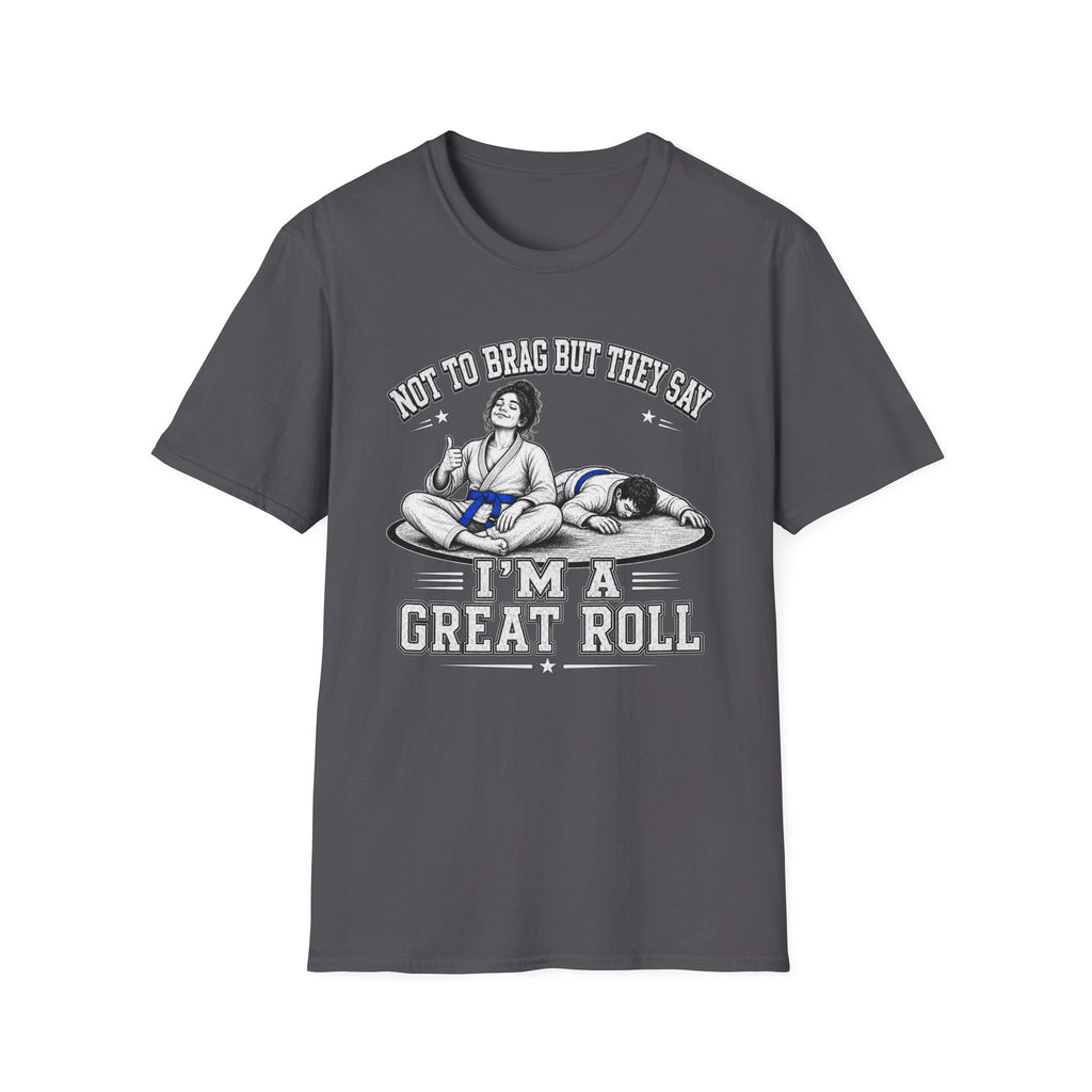 Not to brag W Blue Belt T-Shirt