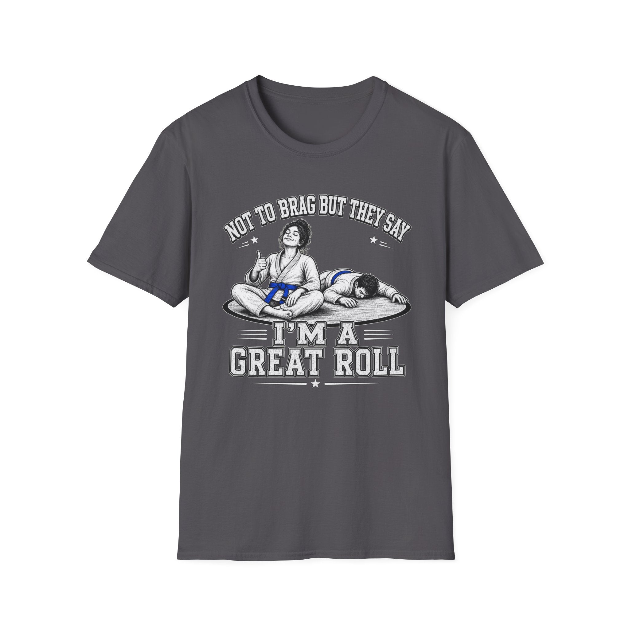 Not to brag W Blue Belt T-Shirt