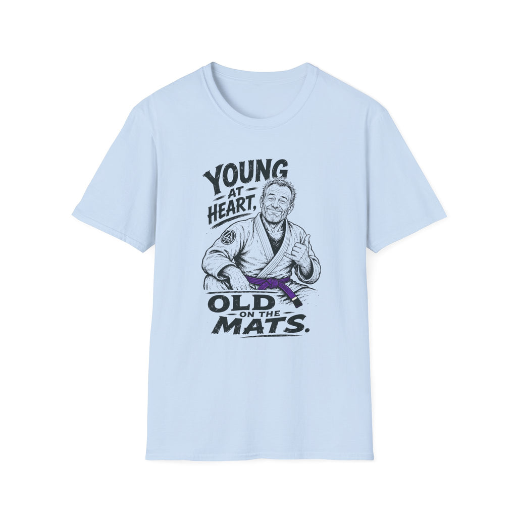 Young at Heart Purple Belt T-Shirt