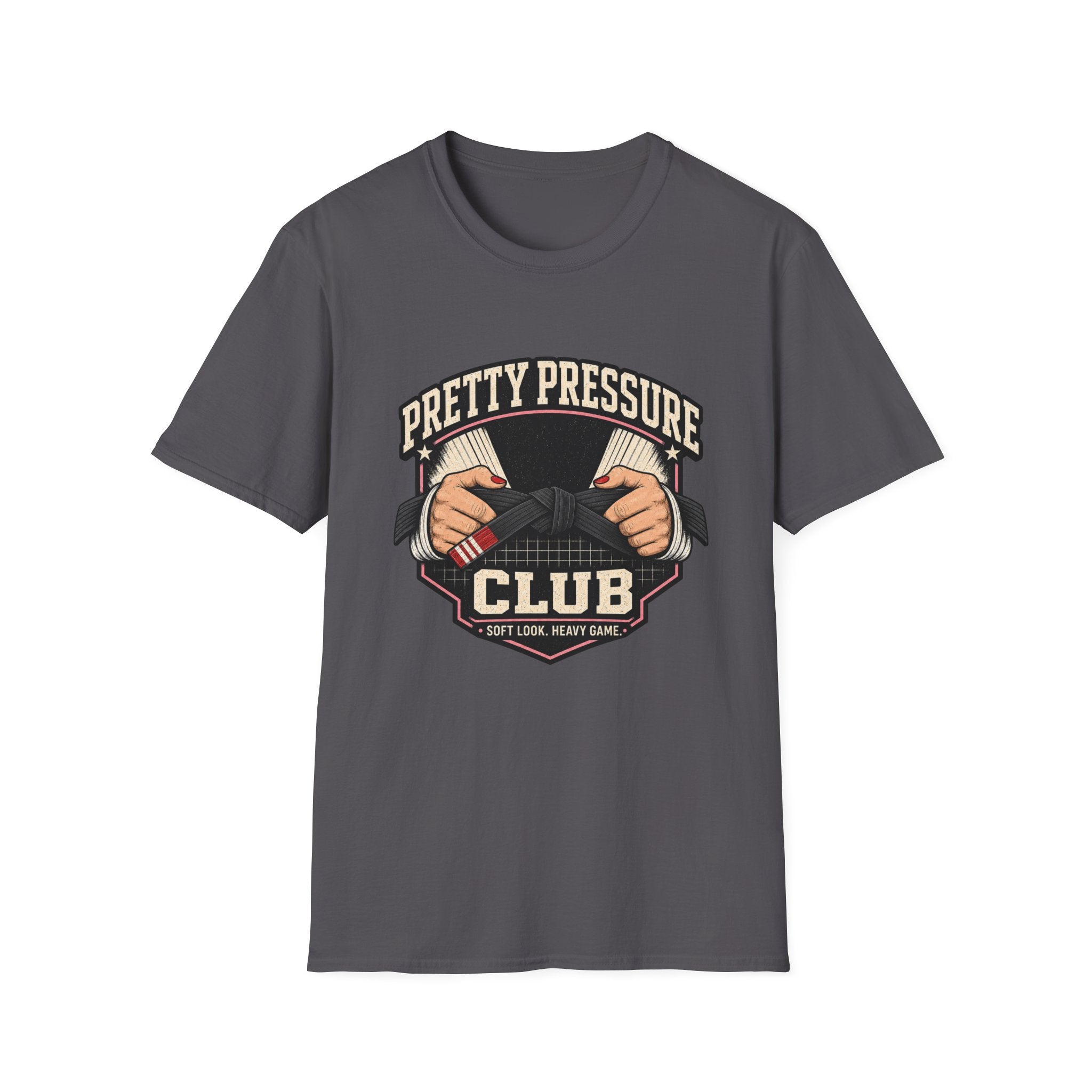 Pretty Pressure Black Belt T-Shirt